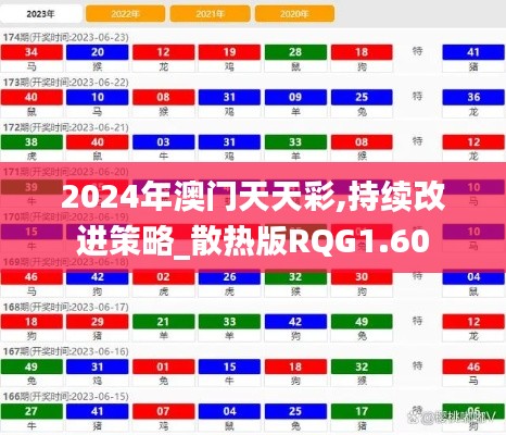 2024年澳門天天彩,持續(xù)改進(jìn)策略_散熱版RQG1.60