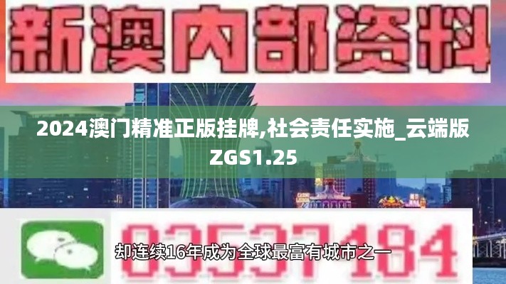 2024澳門精準正版掛牌,社會責任實施_云端版ZGS1.25