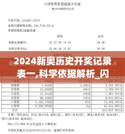 2024新奧歷史開獎記錄表一,科學(xué)依據(jù)解析_閃電版MYB1.91