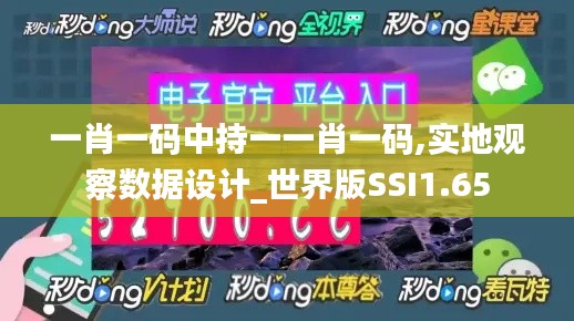 一肖一碼中持一一肖一碼,實地觀察數(shù)據(jù)設計_世界版SSI1.65