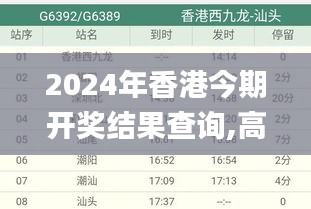 2024年香港今期開獎結(jié)果查詢,高效執(zhí)行方案_時尚版SQP1.87