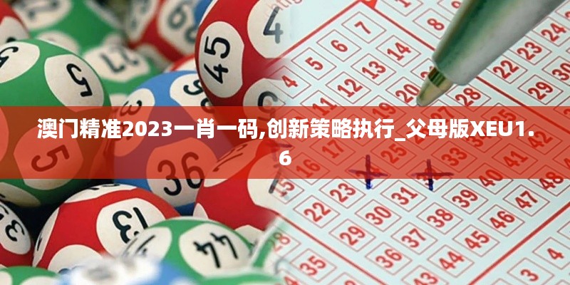 澳門精準(zhǔn)2023一肖一碼,創(chuàng)新策略執(zhí)行_父母版XEU1.6