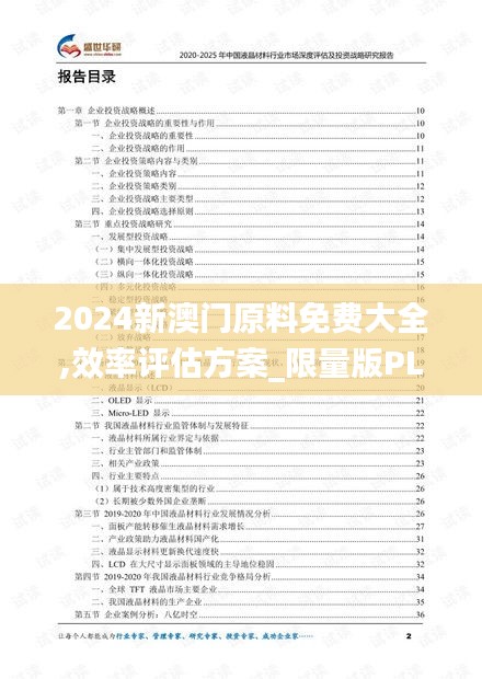 2024新澳門原料免費(fèi)大全,效率評(píng)估方案_限量版PLT1.15