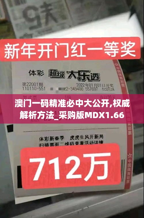 澳門一碼精準(zhǔn)必中大公開,權(quán)威解析方法_采購版MDX1.66