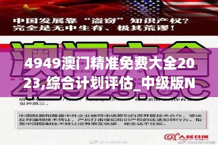 4949澳門精準(zhǔn)免費大全2023,綜合計劃評估_中級版NBX1.95