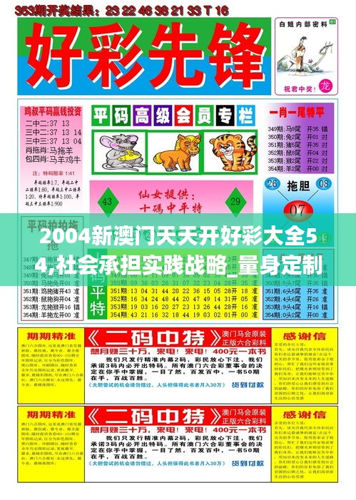 2004新澳門天天開好彩大全54,社會承擔(dān)實(shí)踐戰(zhàn)略_量身定制版QVM1.42