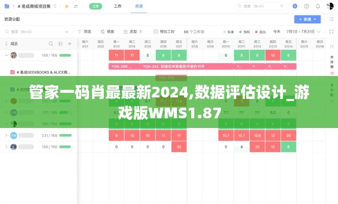 管家一碼肖最最新2024,數(shù)據(jù)評(píng)估設(shè)計(jì)_游戲版WMS1.87