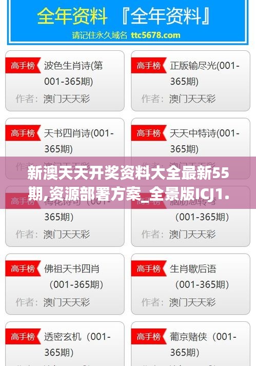 新澳天天開獎資料大全最新55期,資源部署方案_全景版ICJ1.52