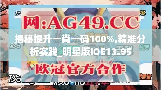 揭秘提升一肖一碼100%,精準(zhǔn)分析實踐_明星版IOE13.95