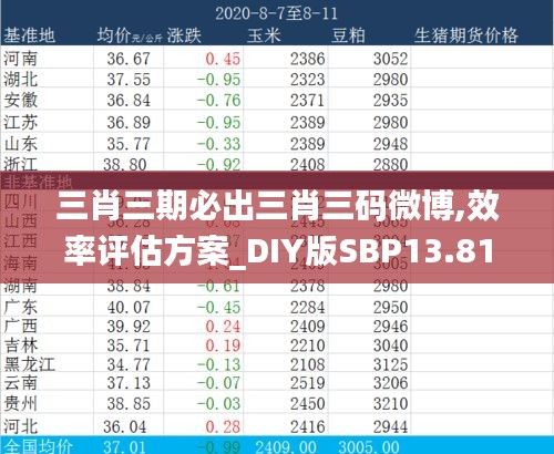 三肖三期必出三肖三碼微博,效率評(píng)估方案_DIY版SBP13.81