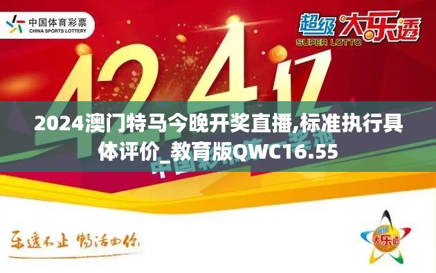 2024澳門特馬今晚開獎直播,標(biāo)準(zhǔn)執(zhí)行具體評價_教育版QWC16.55