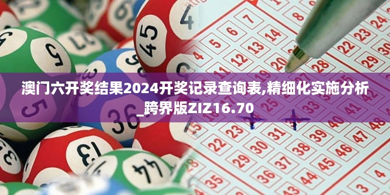 澳門六開獎結(jié)果2024開獎記錄查詢表,精細(xì)化實施分析_跨界版ZIZ16.70