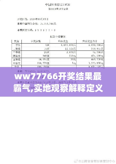 ww77766開獎結果最霸氣,實地觀察解釋定義_可穿戴設備版YCQ13.59