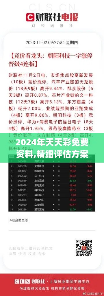 2024年天天彩免費資料,精細(xì)評估方案_未來版DCO16.27