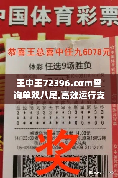 王中王72396.cσm查詢單雙八尾,高效運(yùn)行支持_體驗(yàn)版LUN13.66