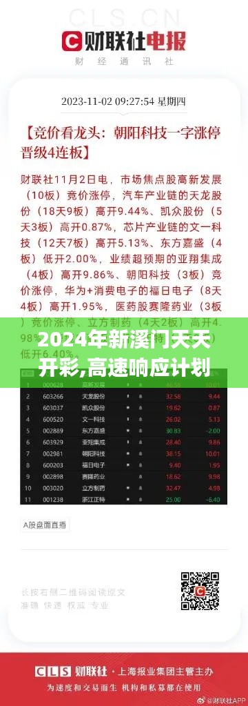 2024年新溪門(mén)天天開(kāi)彩,高速響應(yīng)計(jì)劃執(zhí)行_跨界版OWR19.83