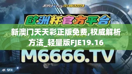 新澳門(mén)天天彩正版免費(fèi),權(quán)威解析方法_輕量版FJE19.16