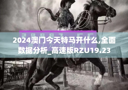 2024澳門今天特馬開什么,全面數(shù)據(jù)分析_高速版RZU19.23