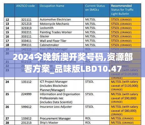 2024今晚新澳開獎號碼,資源部署方案_品味版LBD10.47