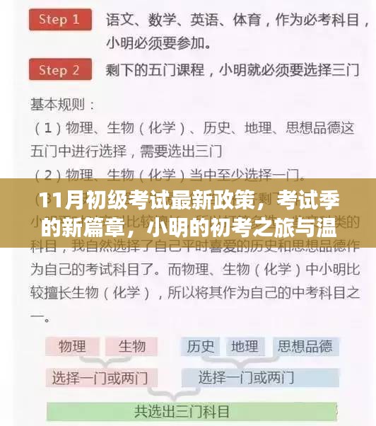 11月初級考試新政策揭秘，開啟考試季新篇章，小明的初考之旅見證溫馨政策實(shí)施