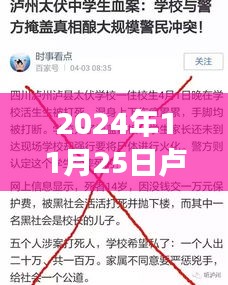 盧州太伏中學(xué)事件最新進(jìn)展報(bào)告（截至2024年11月25日）