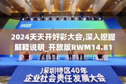 2024天天開好彩大會,深入挖掘解釋說明_開放版RWM14.81