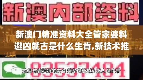 新澳門精準資料大全管家婆料避兇就古是什么生肯,新技術推動方略_套件版PPX14.81