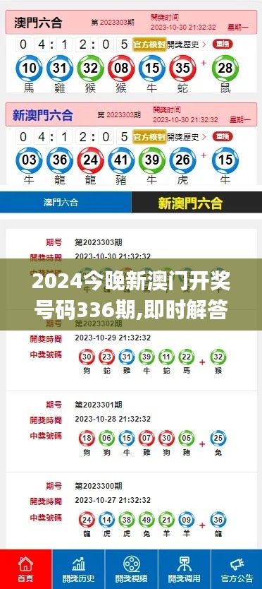 2024今晚新澳門開獎(jiǎng)號(hào)碼336期,即時(shí)解答解析分析_XCF57.281跨平臺(tái)版