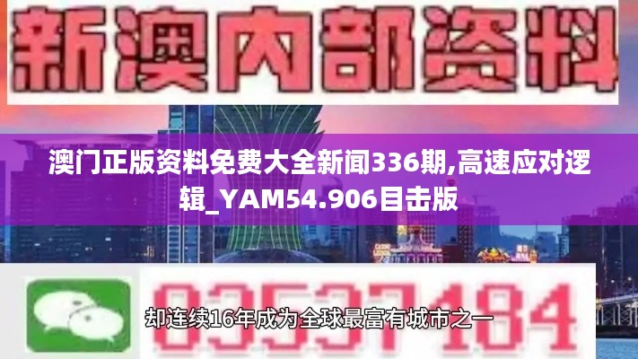 澳門正版資料免費(fèi)大全新聞336期,高速應(yīng)對(duì)邏輯_YAM54.906目擊版