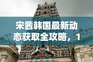 宋茜韓國(guó)最新動(dòng)態(tài)全攻略，12月消息大揭秘