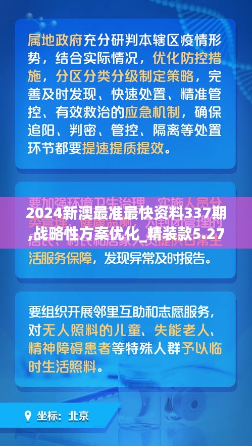 2024新澳最準(zhǔn)最快資料337期,戰(zhàn)略性方案優(yōu)化_精裝款5.279-8