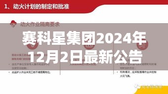 賽科星集團最新公告全面評測與介紹（2024年12月2日）