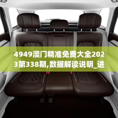 4949澳門精準(zhǔn)免費(fèi)大全2023第338期,數(shù)據(jù)解讀說明_進(jìn)階款18.731-2