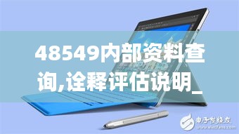 48549內(nèi)部資料查詢,詮釋評(píng)估說明_Surface15.756