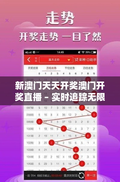 新澳門天天開獎澳門開獎直播 – 實時追蹤無限盛況