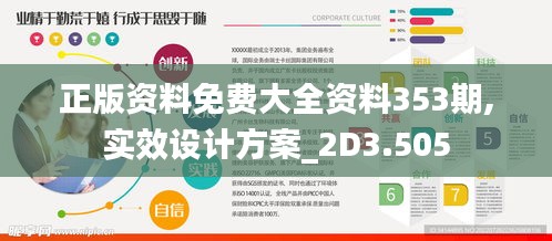 正版資料免費大全資料353期,實效設計方案_2D3.505