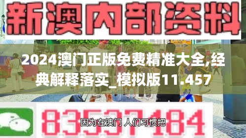 2024澳門正版免費(fèi)精準(zhǔn)大全,經(jīng)典解釋落實(shí)_模擬版11.457