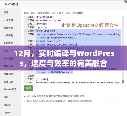 12月實(shí)時(shí)編譯與WordPress，速度與效率的完美融合