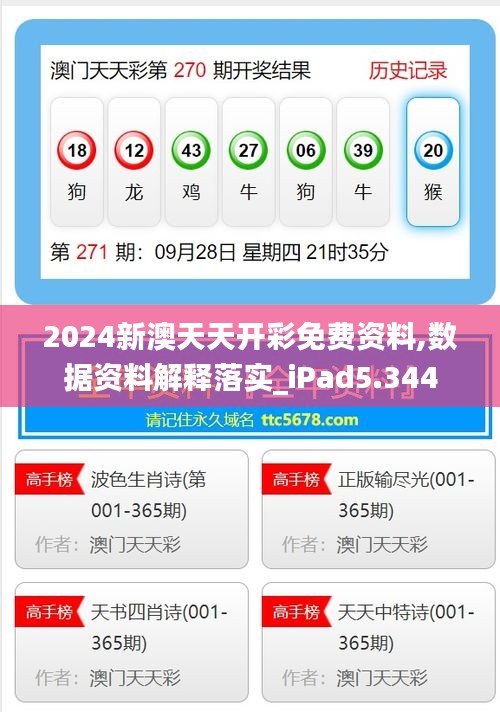 2024新澳天天開彩免費(fèi)資料,數(shù)據(jù)資料解釋落實(shí)_iPad5.344